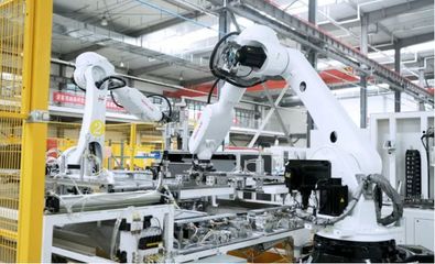 机器人助力制造业企业抢抓新春“开门红”